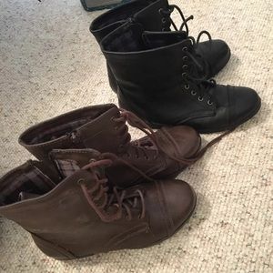 Kids combat boots